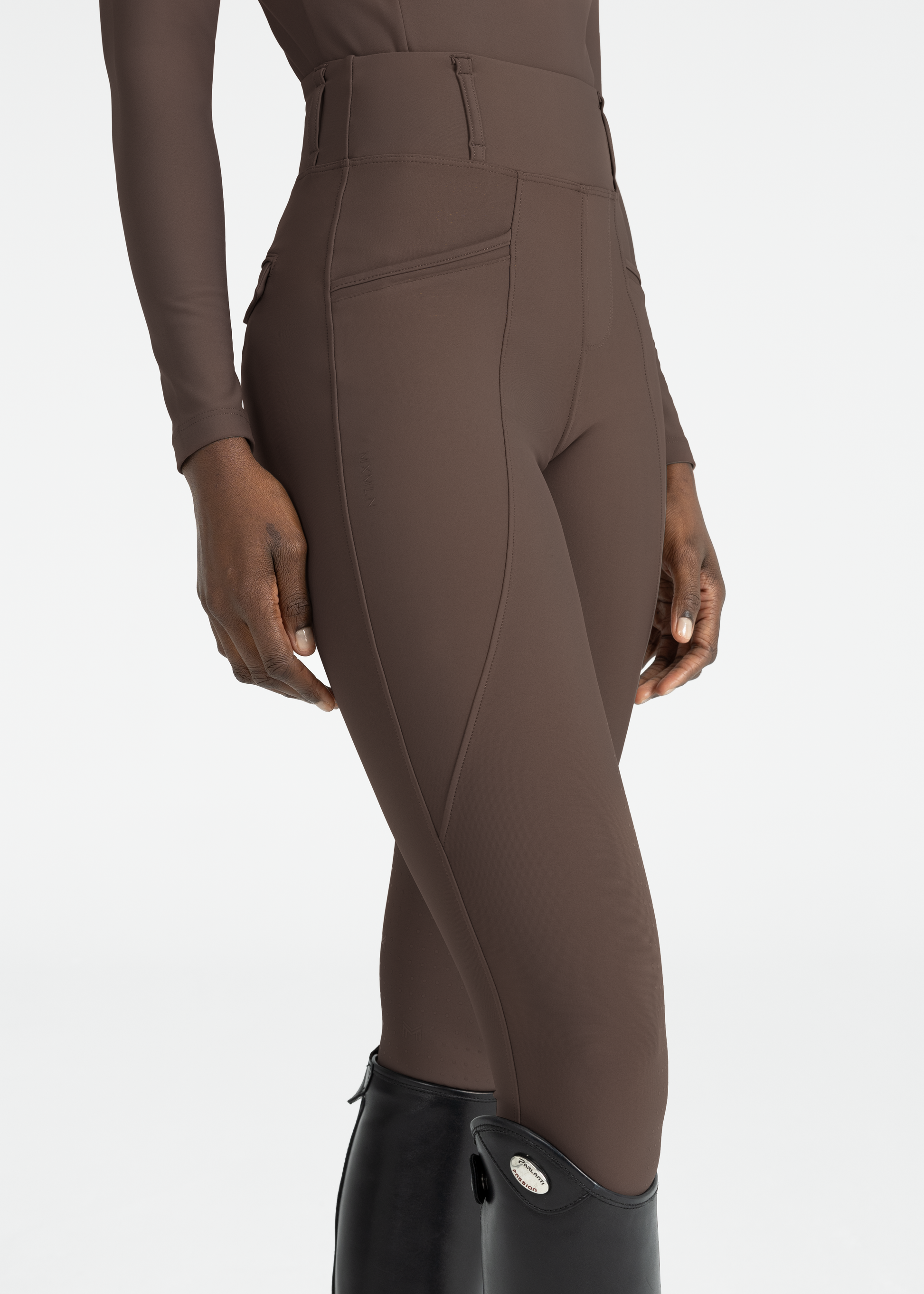 Mallas Maximilian Equestrian Pro leggings de equitación (Mocha) para equitación - vista 5
