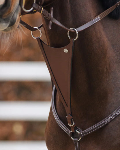 Cabezadas Martingale fork closed QHP para equitación - vista 2