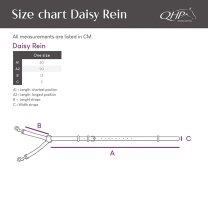 Riendas Daisy Rein QHP para equitación - vista 11