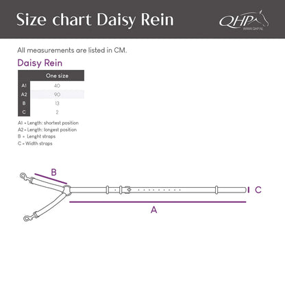 Riendas Daisy Rein QHP para equitación - vista 12