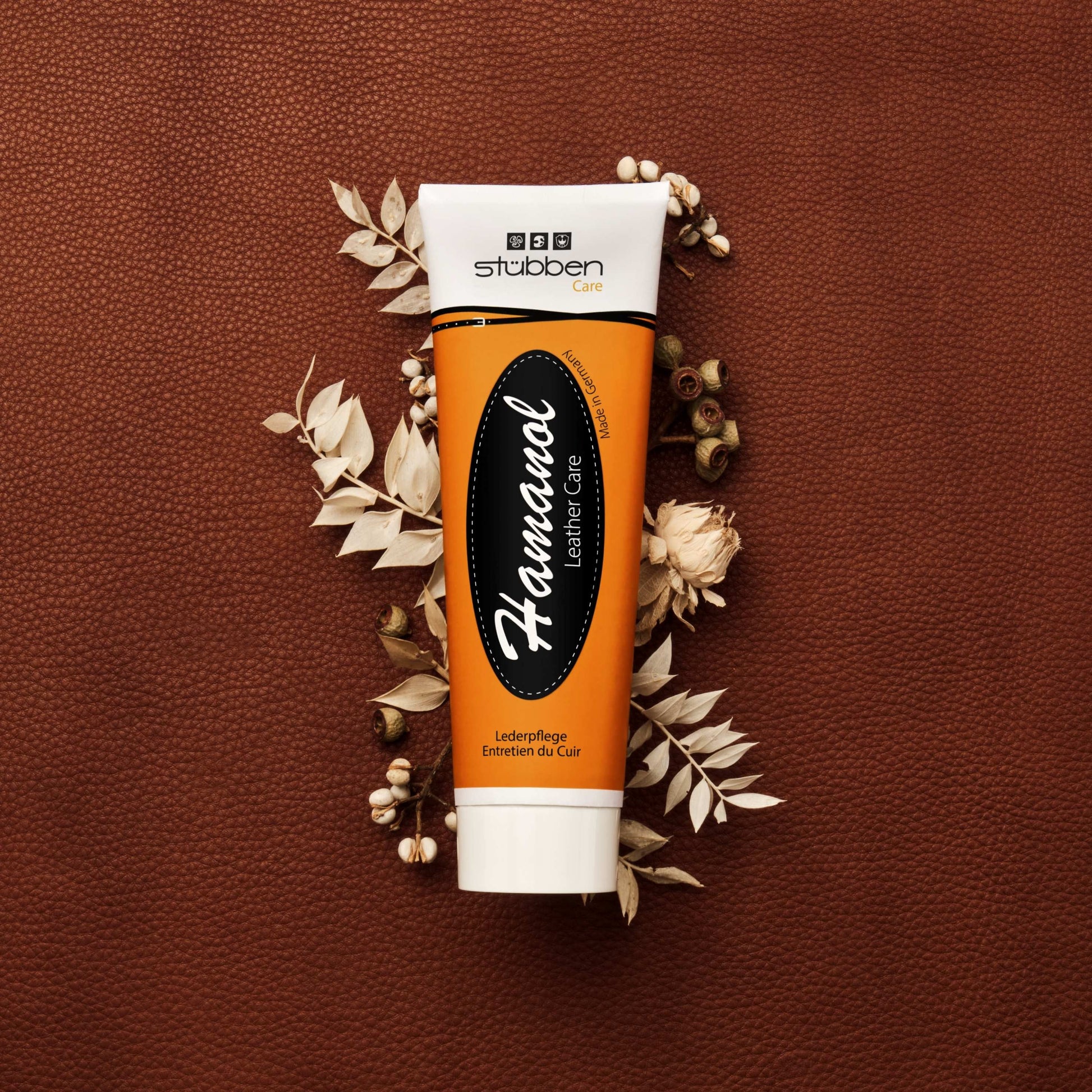 Cuidado del cuero Stübben Hamanol Leather Care detalle 2