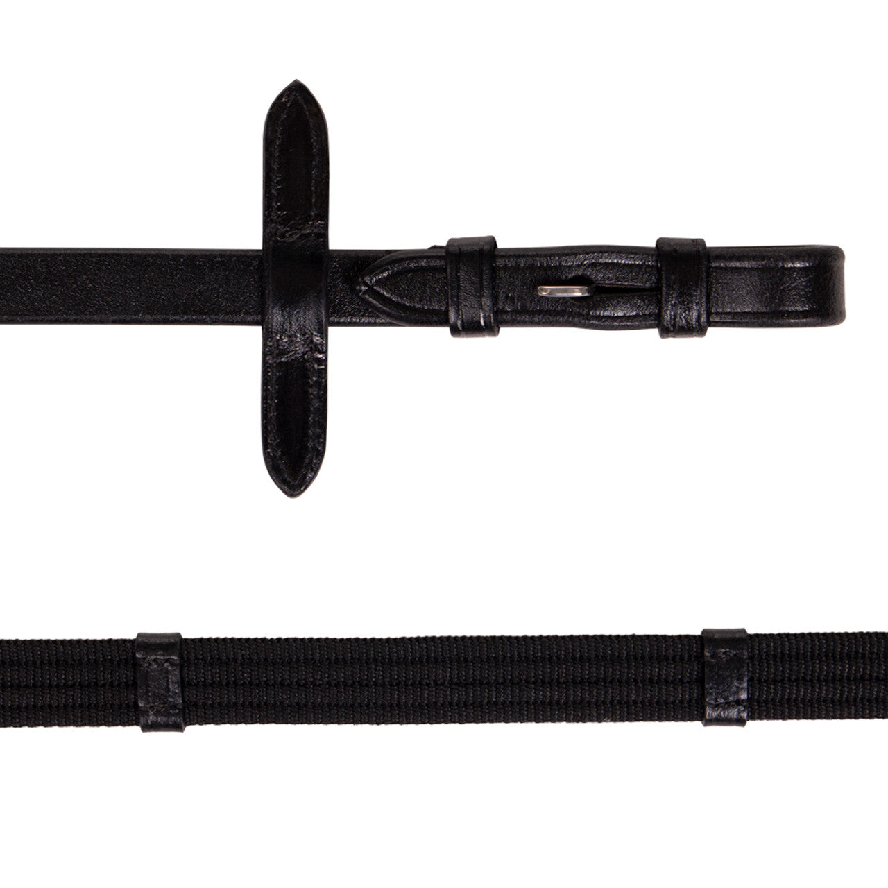 Riendas Web reins quick release QHP para equitación - vista 5