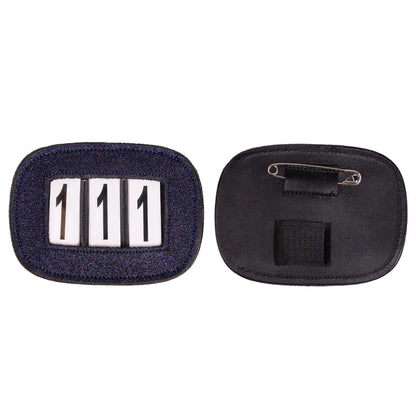 Mantillas Number holder Shine QHP para equitación - vista 4