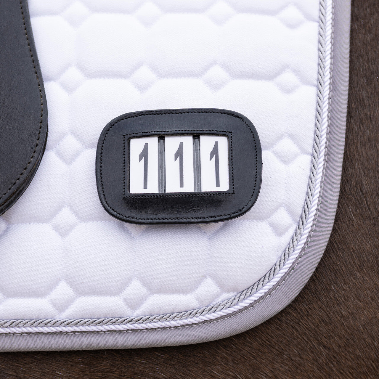 Mantillas Number holder Modeste square QHP para equitación - vista 13