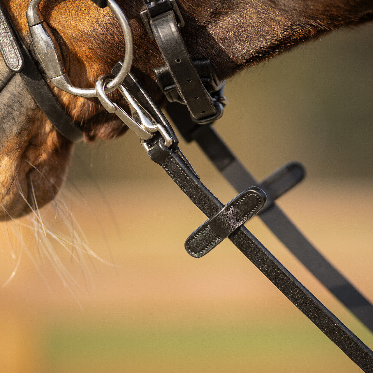 Riendas Rein Uno sided anti-slip con clip QHP para equitación - vista 20