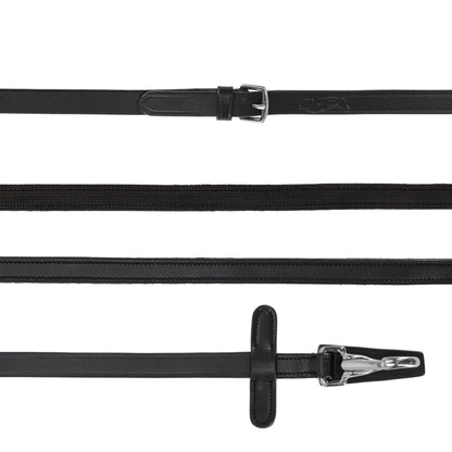 Riendas Rein Uno sided anti-slip con clip QHP para equitación - vista 7
