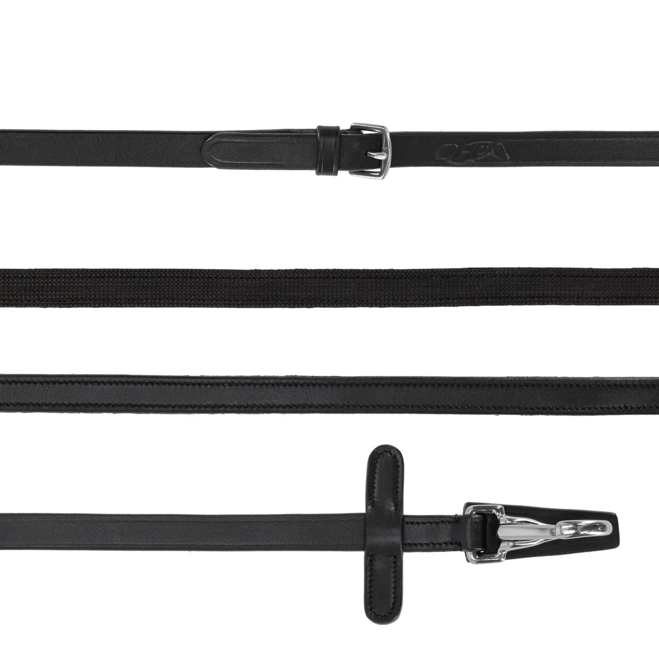 Riendas Rein Uno sided anti-slip con clip QHP para equitación - vista 8