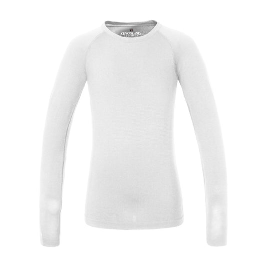 Camisetas Kingsland KLregina Junior Seamless LS Training Shirt para equitación