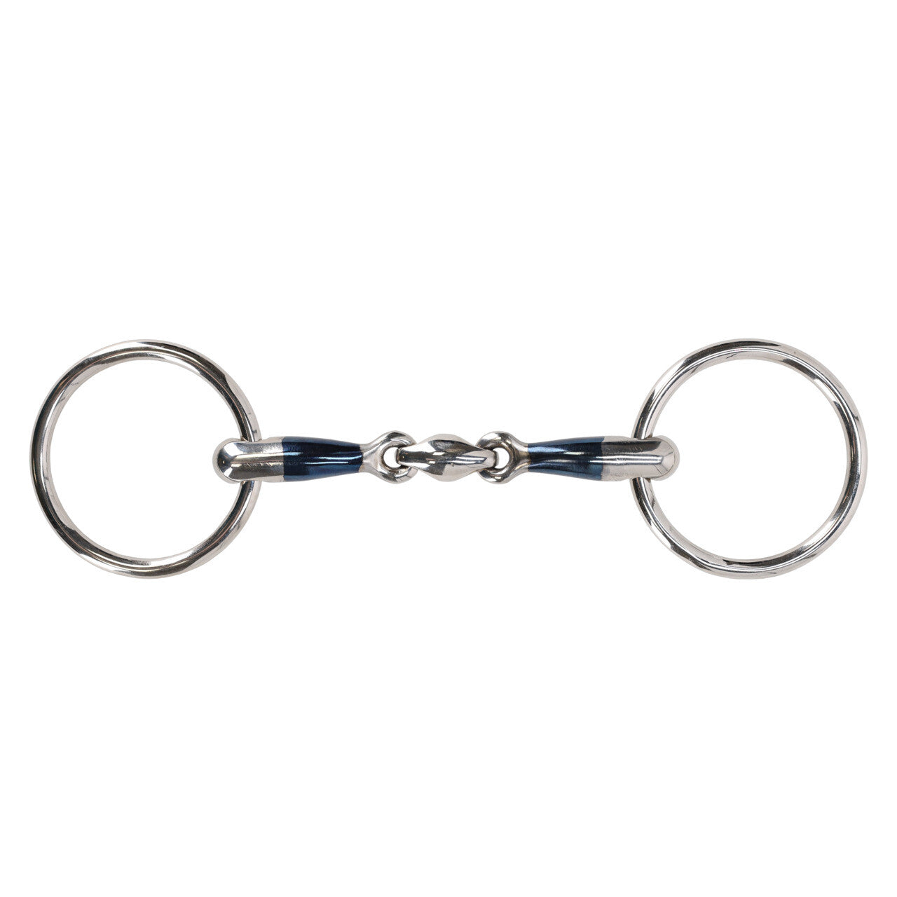 Embocaduras Loose anilla filete Anatomical double jointed QHP para equitación - vista 23
