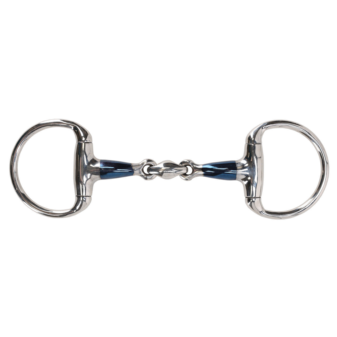 Embocaduras Eggbutt filete Anatomical double jointed QHP para equitación - vista 22
