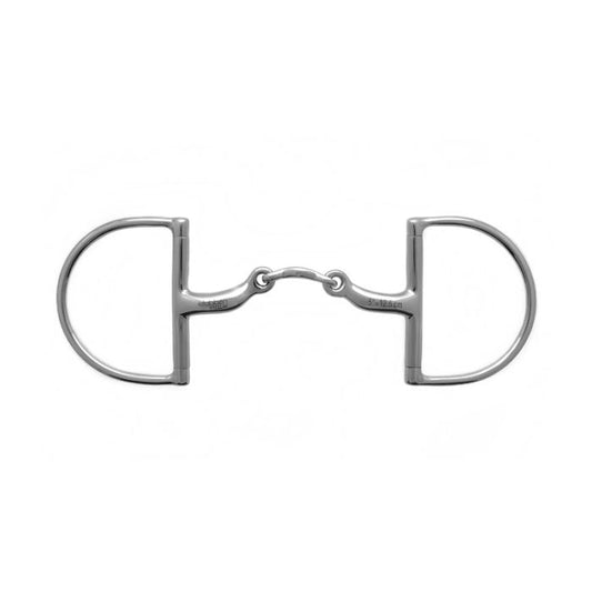 Embocaduras Filete D-rings Stübben Anatomic filete D-ring double broken 12mm para equitación