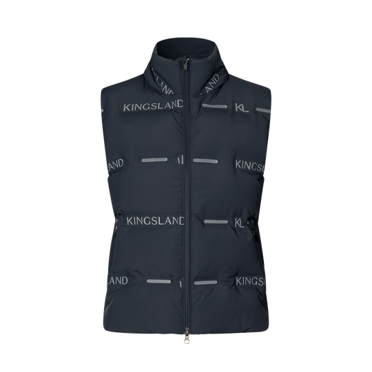 Accesorio ecuestre Body Warmer Kingsland KLVarsin Unisex Reflective Vest para equitación