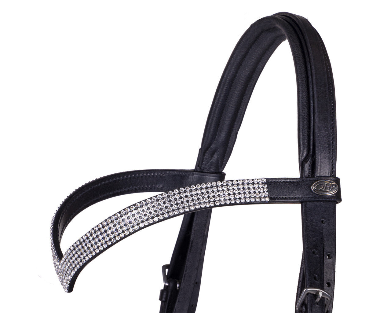 Cabezada inglesa Cabezada inglesa draft caballo Elegance incl. reins QHP para equitación