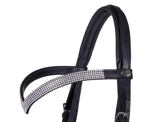 Cabezada inglesa Bridle draft horse Elegance incl. reins QHP para equitación - vista 2