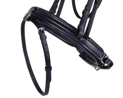 Cabezada inglesa Cabezada inglesa draft caballo Elegance incl. reins QHP para equitación - vista 4