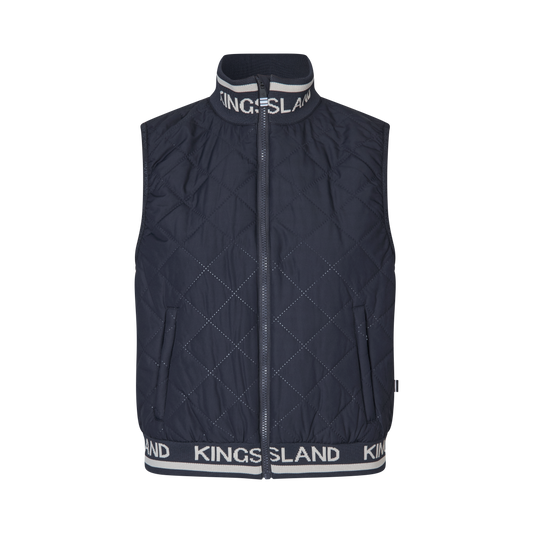 Accesorio ecuestre Outerwear Kingsland KLNoelle mujer Quilted Riding Bodywarmer para equitación