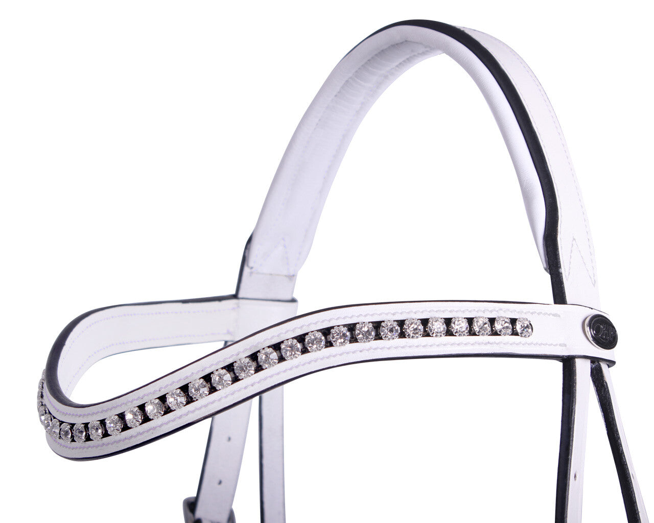 Cabezada inglesa Show Cabezada inglesa Luxe QHP para equitación - vista 18