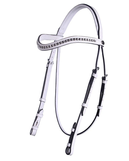 Cabezada inglesa Show bridle Luxe QHP para equitación - vista 16