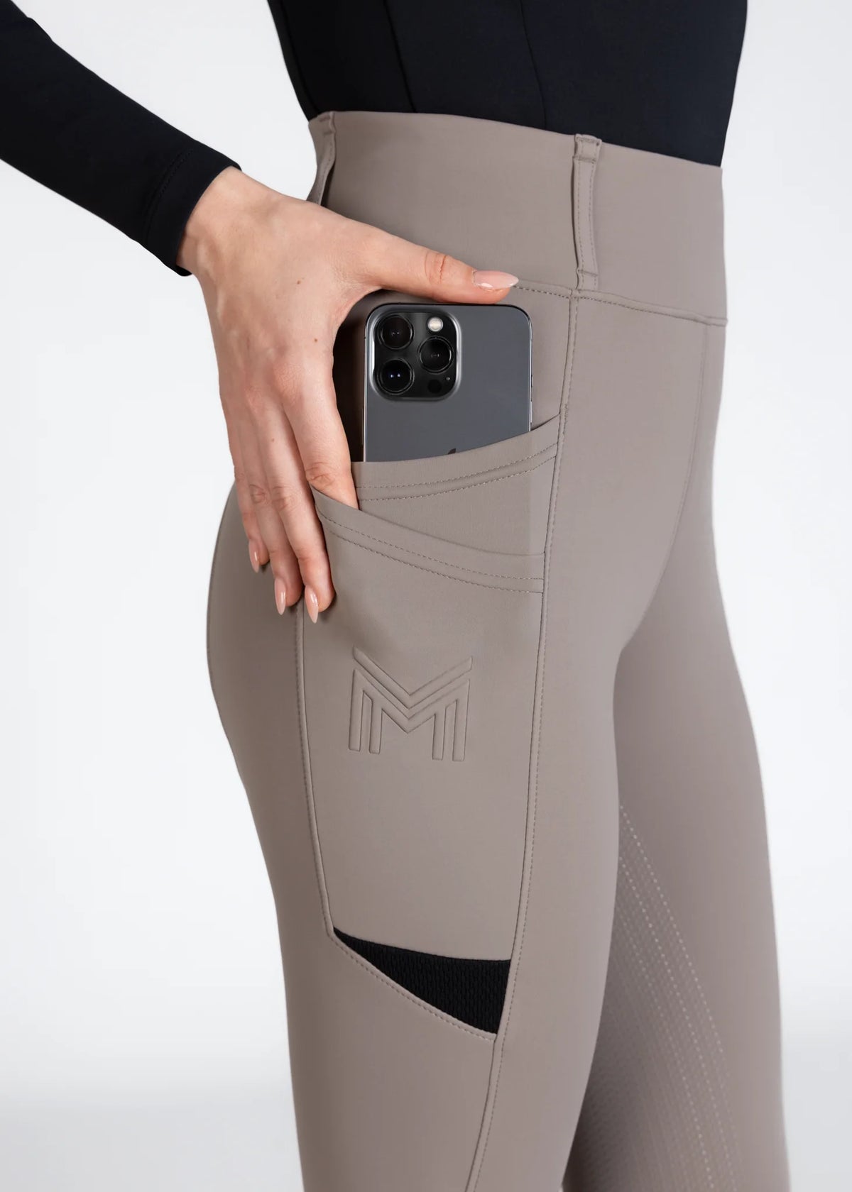 Firm Tech Tech Riding Tech Riding Leggings Taupe | Maximilian | Rincón del Valle
