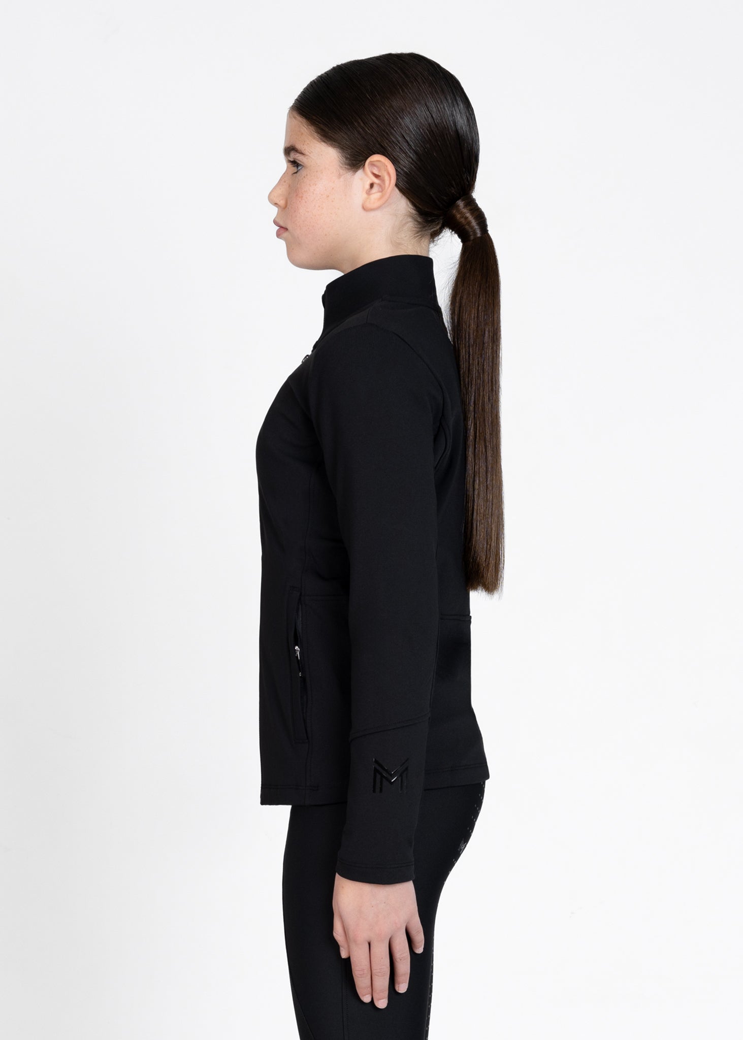 Producto ecuestre Maximilian Equestrian YR Vera Fleeced Jacket (Black) detalle 2