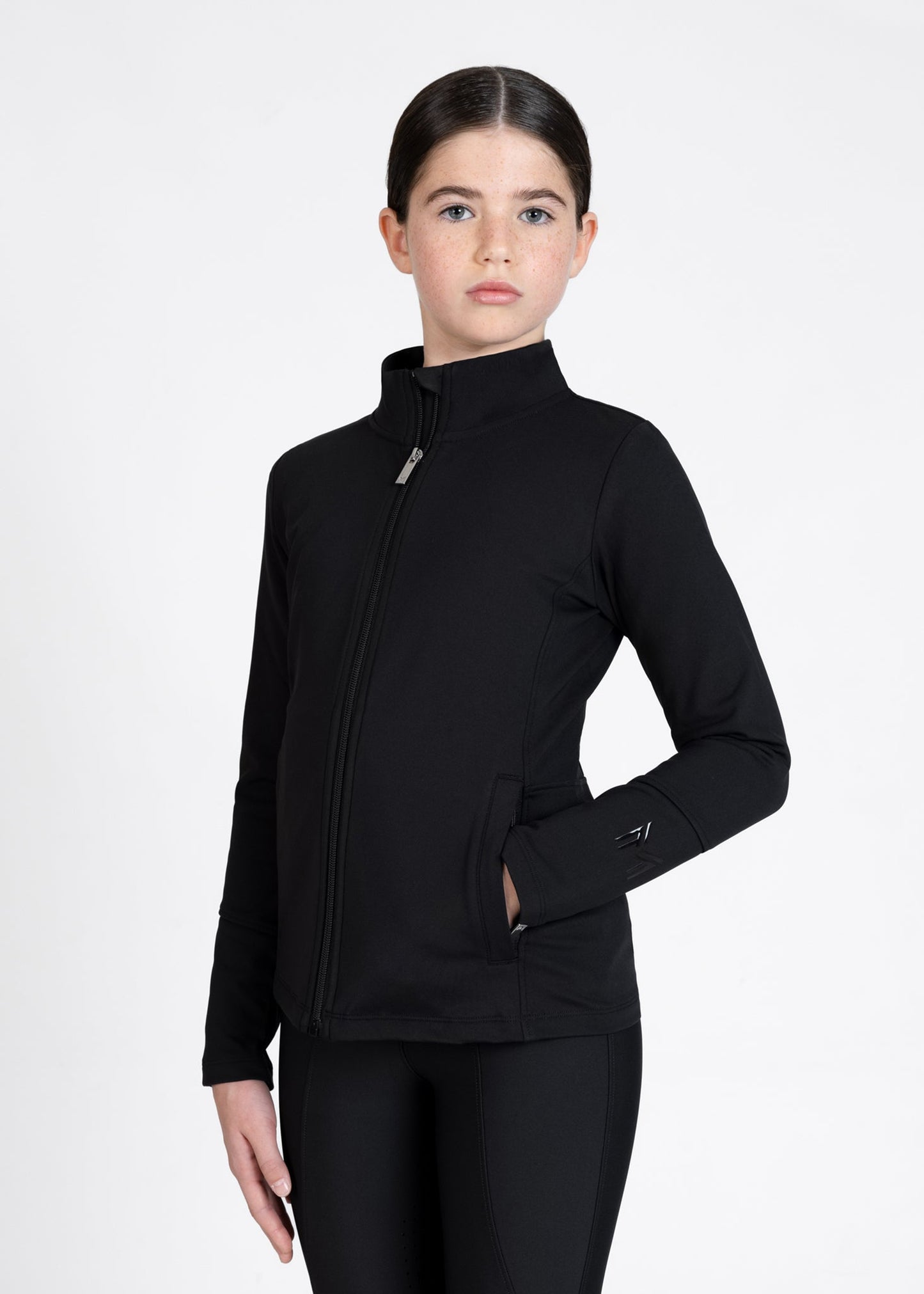 Producto ecuestre Maximilian Equestrian YR Vera Fleeced Jacket (Black) vista principal
