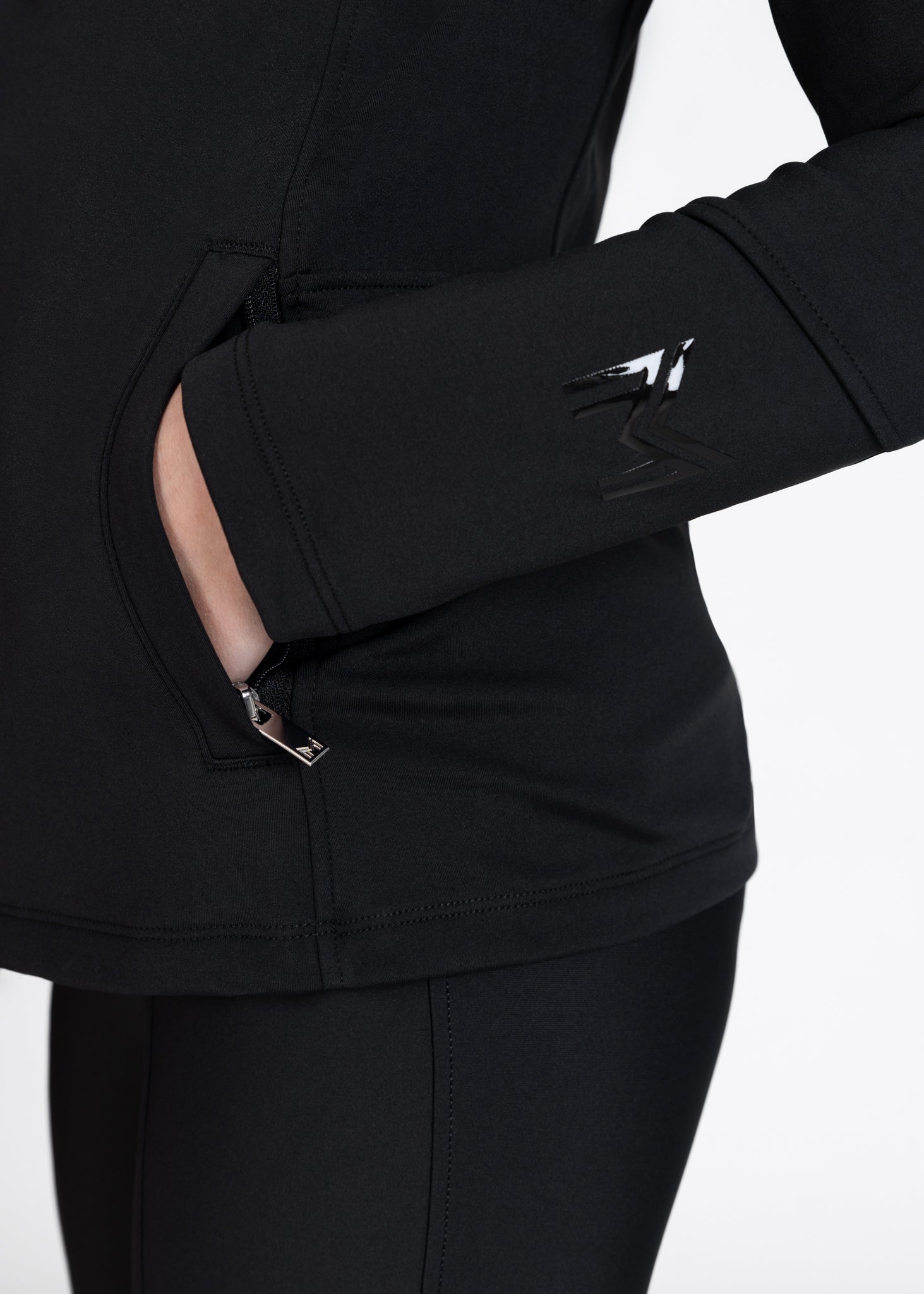 Producto ecuestre Maximilian Equestrian YR Vera Fleeced Jacket (Black) detalle 8