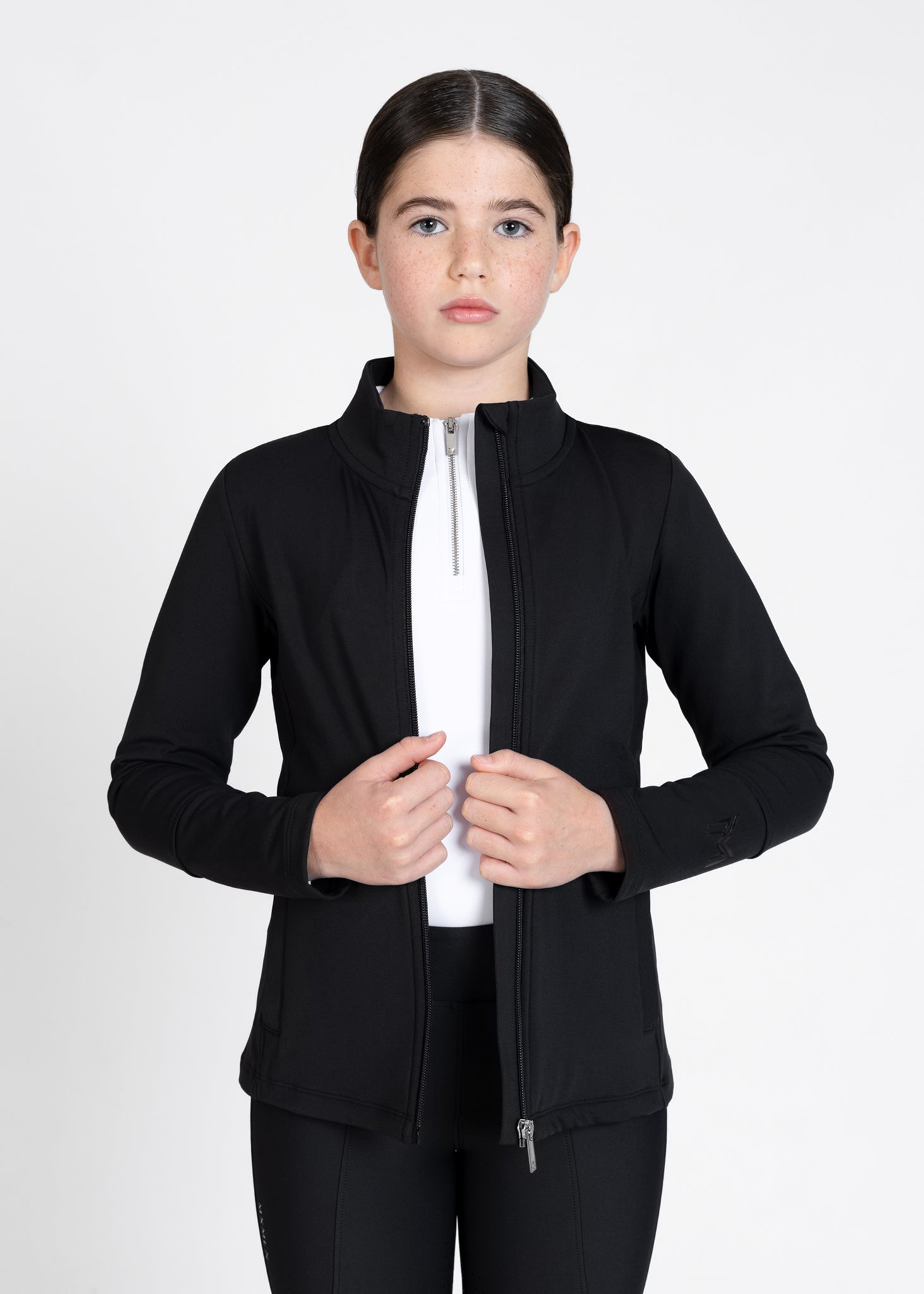 Producto ecuestre Maximilian Equestrian YR Vera Fleeced Jacket (Black) detalle 5