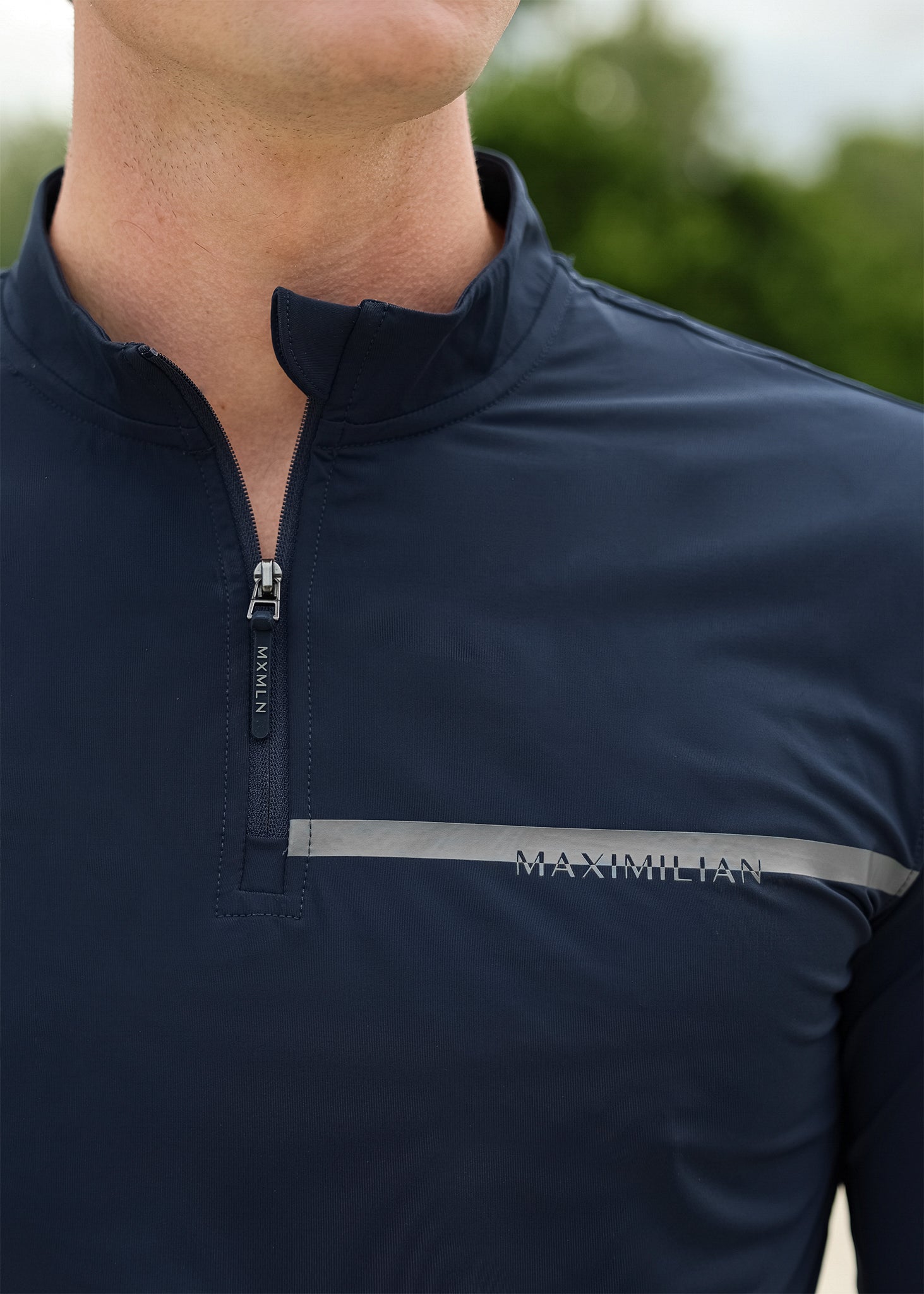 Camiseta técnica Maximilian Equestrian Men Sunblocker Shirt (Navy) detalle 8
