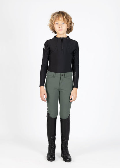 Producto ecuestre Maximilian Equestrian YR Performance Breeches (Ivy) detalle 5