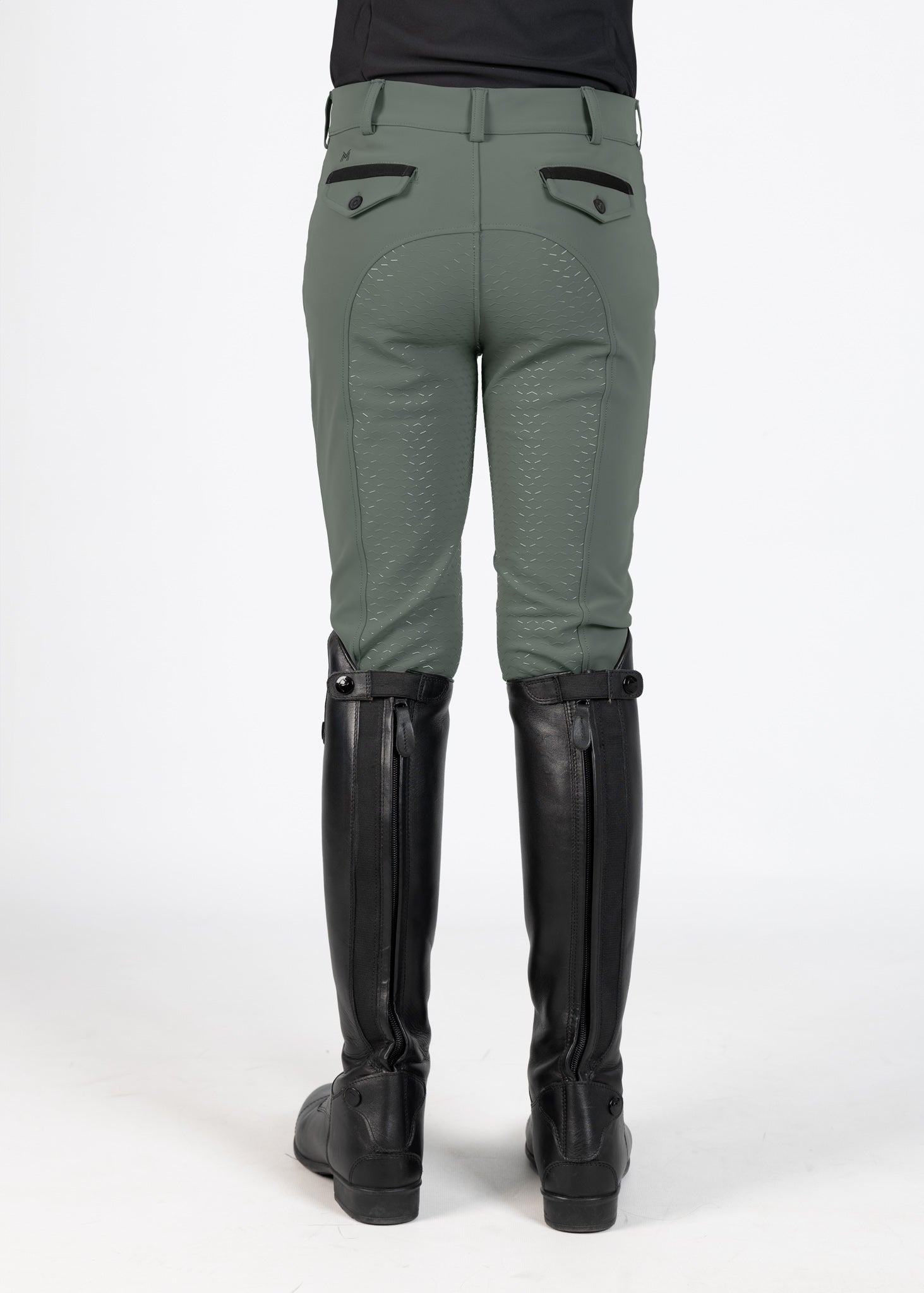 Producto ecuestre Maximilian Equestrian YR Performance Breeches (Ivy) detalle 3