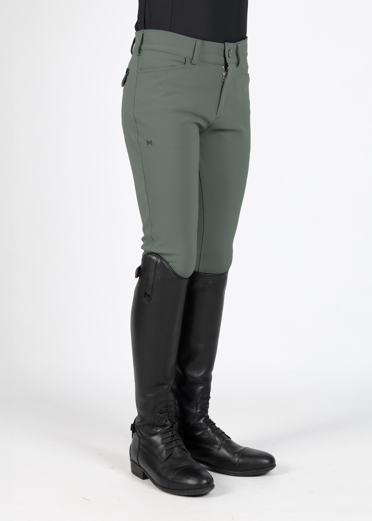 Producto ecuestre Maximilian Equestrian YR Performance Breeches (Ivy) vista principal