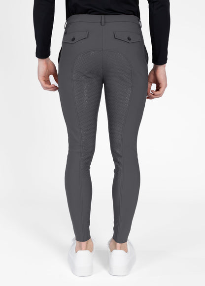Producto ecuestre Maximilian Equestrian Founder Breeches (Graphite) detalle 3