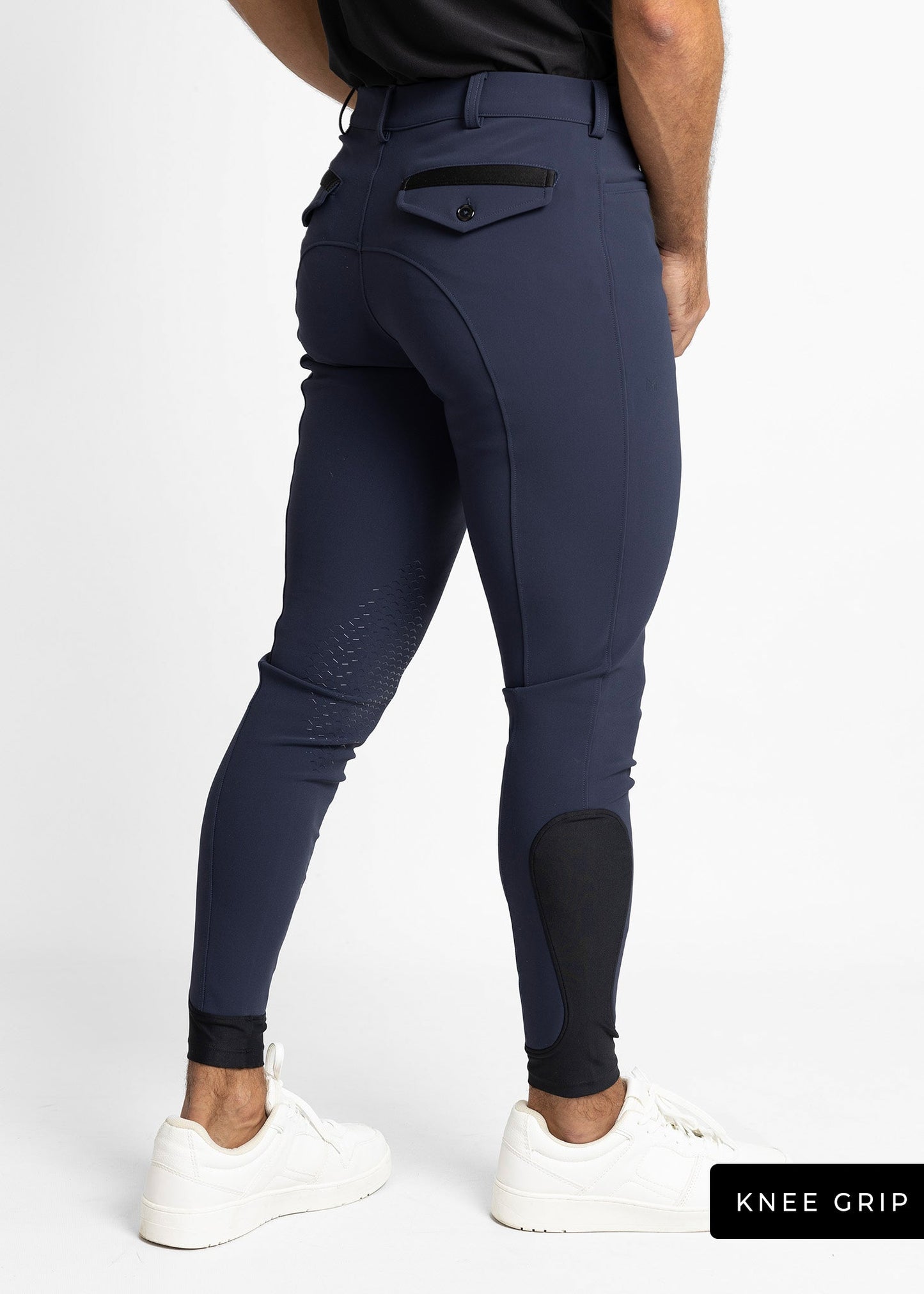 Producto ecuestre Maximilian Equestrian Performance Breeches (Navy) detalle 11