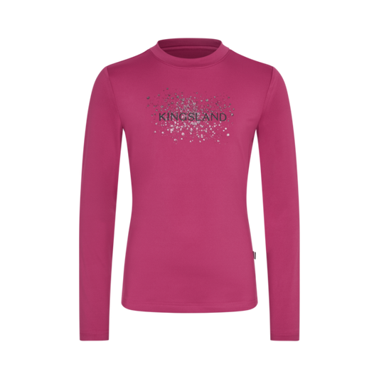 Camisetas Kingsland KLMadeline Junior Training Shirt para equitación