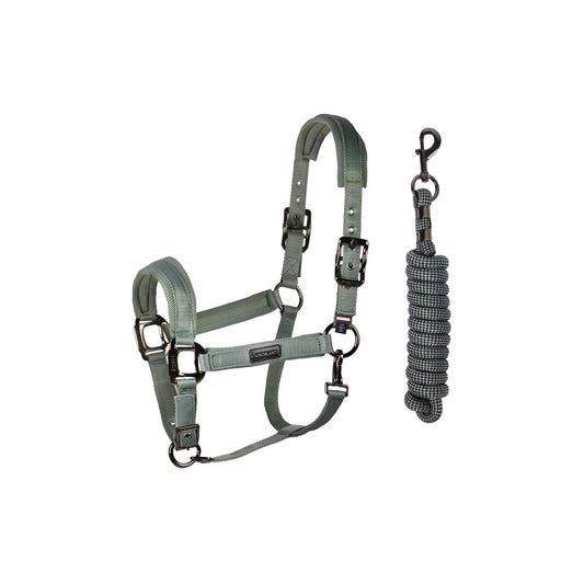 Horsegear Accessories Kingsland KLLucca cabezada de cuadra and Rope para equitación