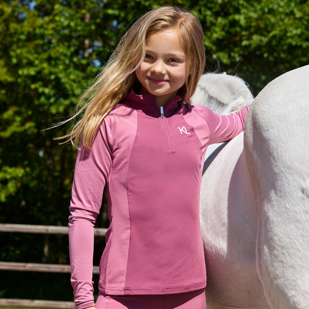Camiseta técnica Kingsland KLLinda Junior Training Shirt detalle 3