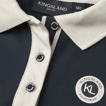 Camiseta técnica Kingsland KLLaura Junior Polo Pique detalle 3