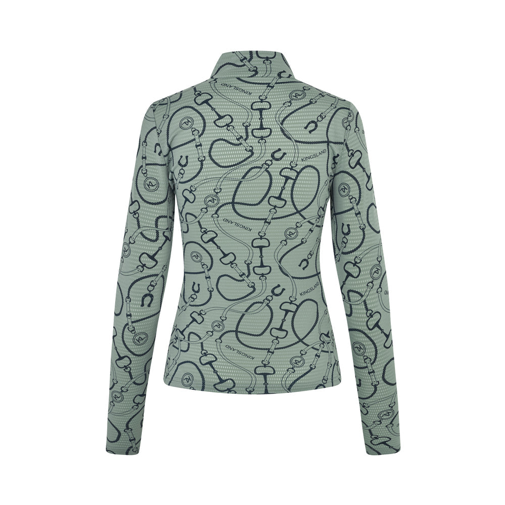 Camiseta técnica Kingsland KLLarissa mujer Mesh Training Shirt detalle 8