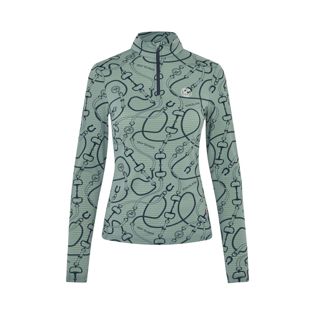 Camiseta técnica Kingsland KLLarissa mujer Mesh Training Shirt detalle 6