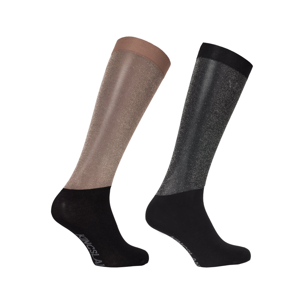 Accessories Kingsland KLLea Glitter Show Socks 2-pack vista principal