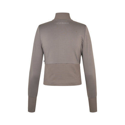 Camiseta técnica Kingsland KLLisa mujer Full-Zip Fleece detalle 3