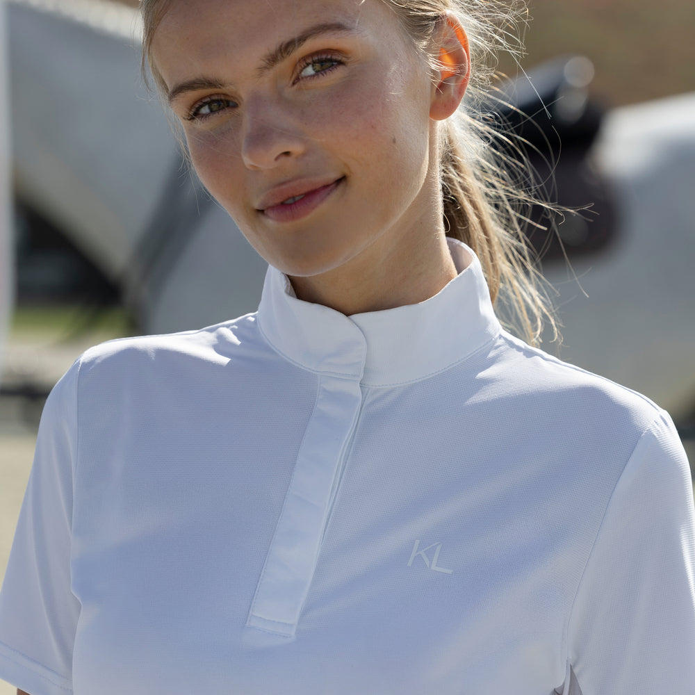 Camiseta técnica Kingsland KLLizzy mujer Show Shirt detalle 2