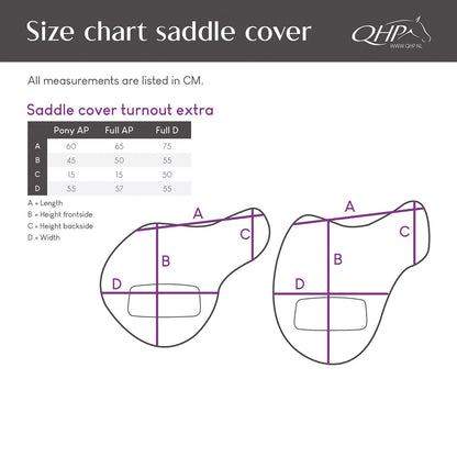Accesorio ecuestre Silla cover extra QHP para equitación - vista 5