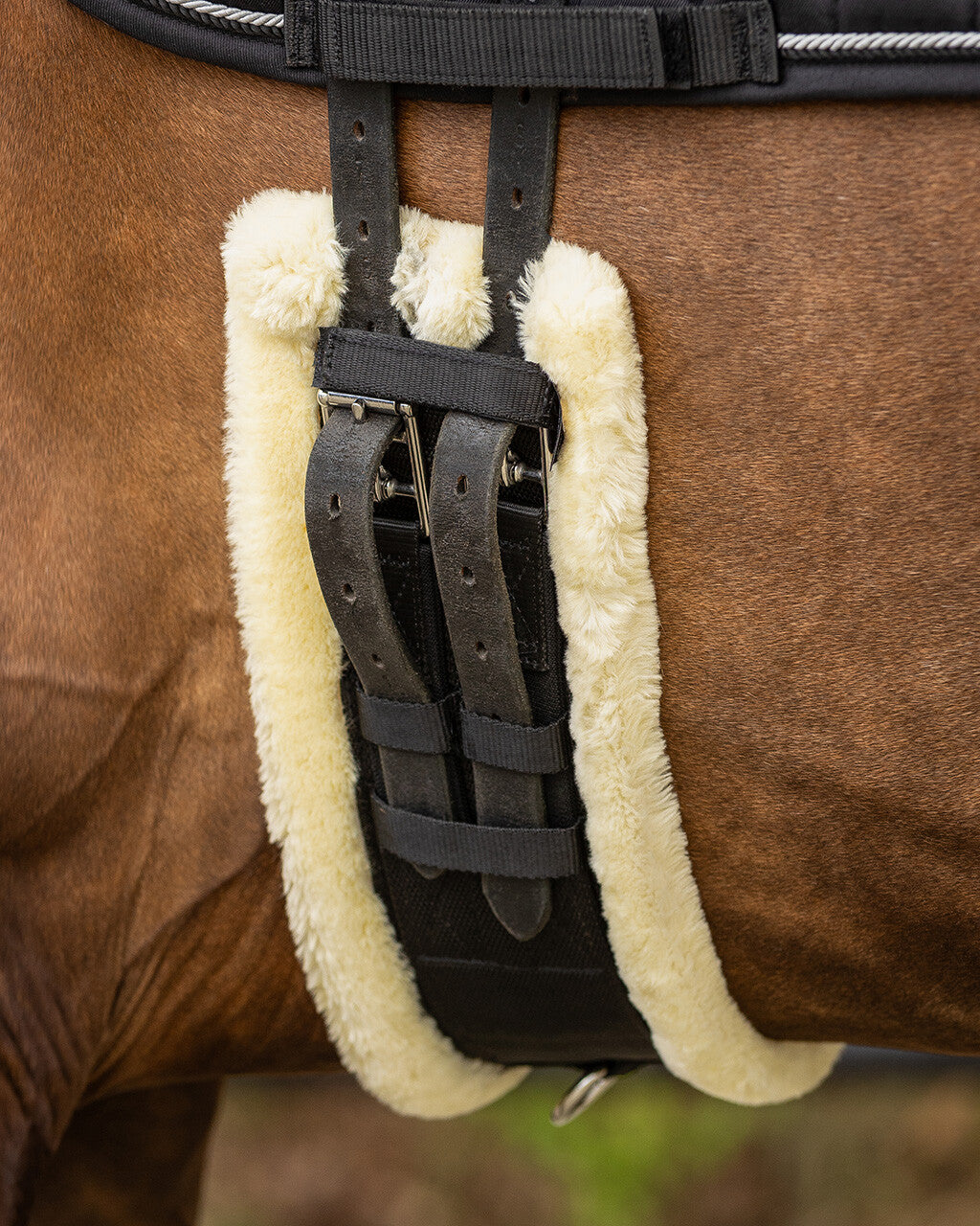 Cincha doma cincha Ontario QHP para equitación - vista 5