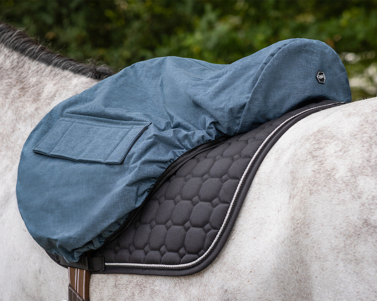 Cinchas QHP silla cover para equitación - vista 3