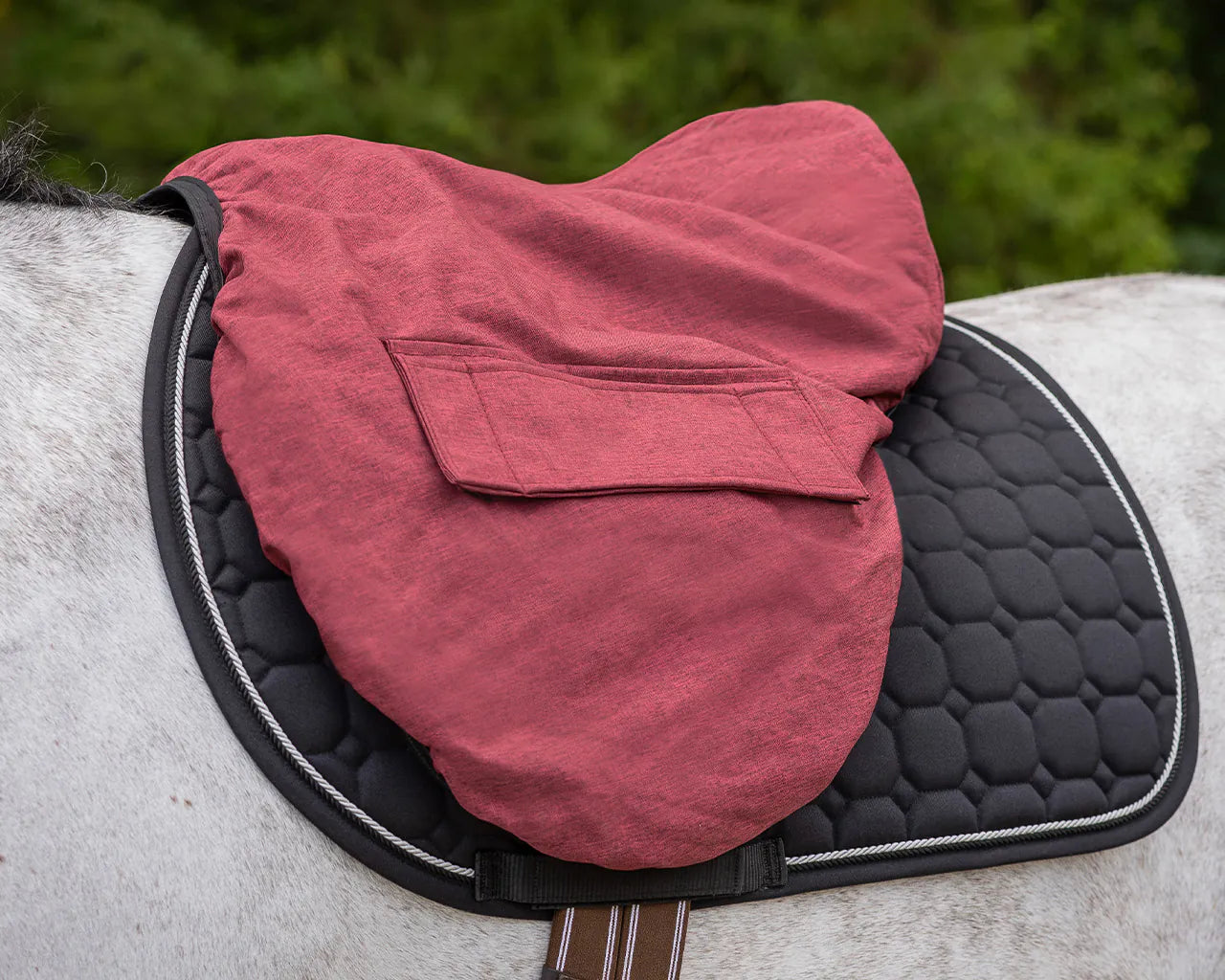 Cinchas QHP silla cover para equitación - vista 8