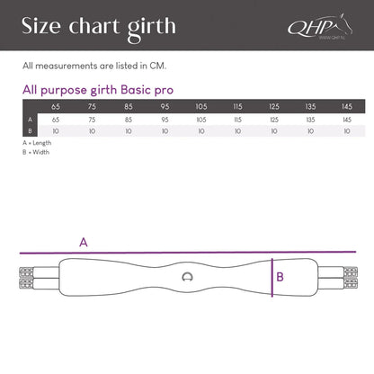 Cincha All Purpose cincha Basic pro QHP para equitación - vista 14