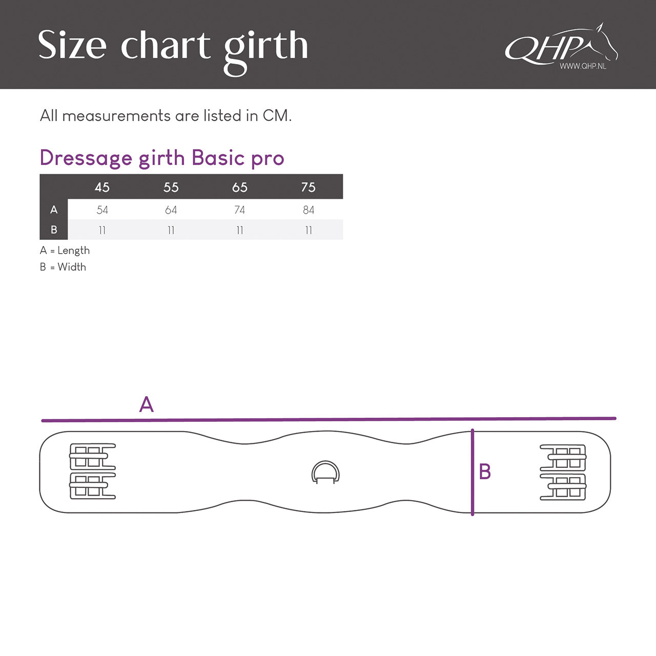 Cincha doma cincha Basic pro QHP para equitación - vista 13