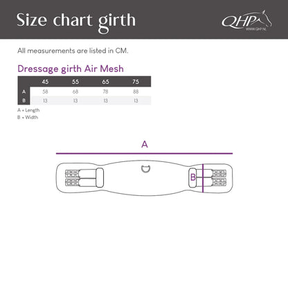Cincha doma cincha Air Mesh QHP para equitación - vista 14
