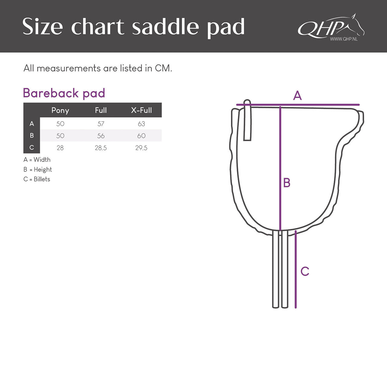 pelo mantilla pelo Ontario QHP para equitación - vista 11